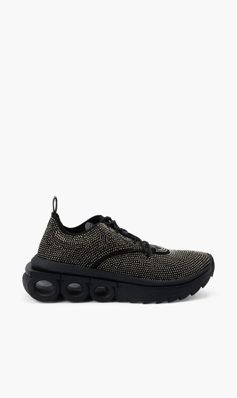 

Salvatore Ferragamo Black Nima Strass for Women | The Deal Outlet