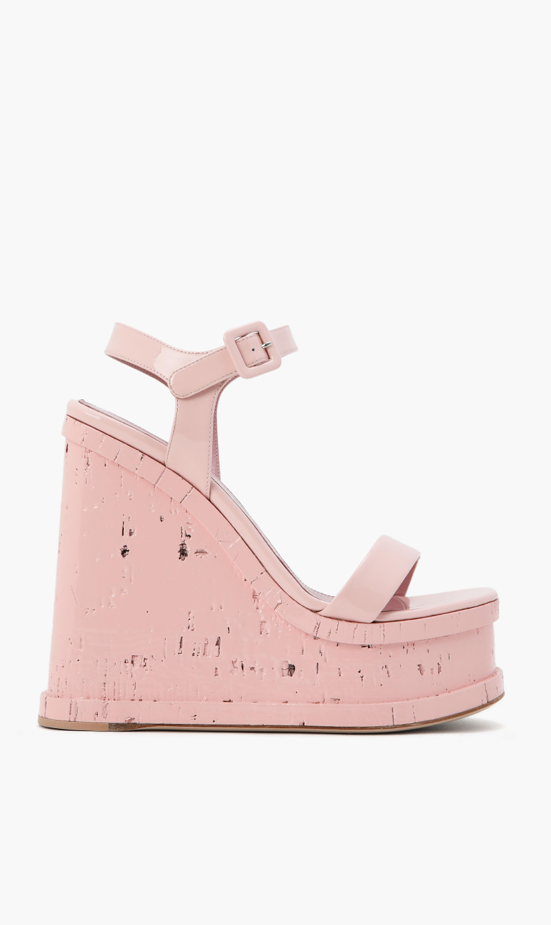

Lacquer Doll Platform Sandals, Pink