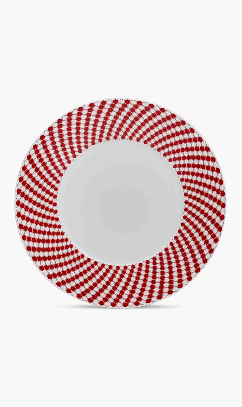 

Christofle Red Madison 6 Dessert Plate Round Red 21cm | The Deal Outlet