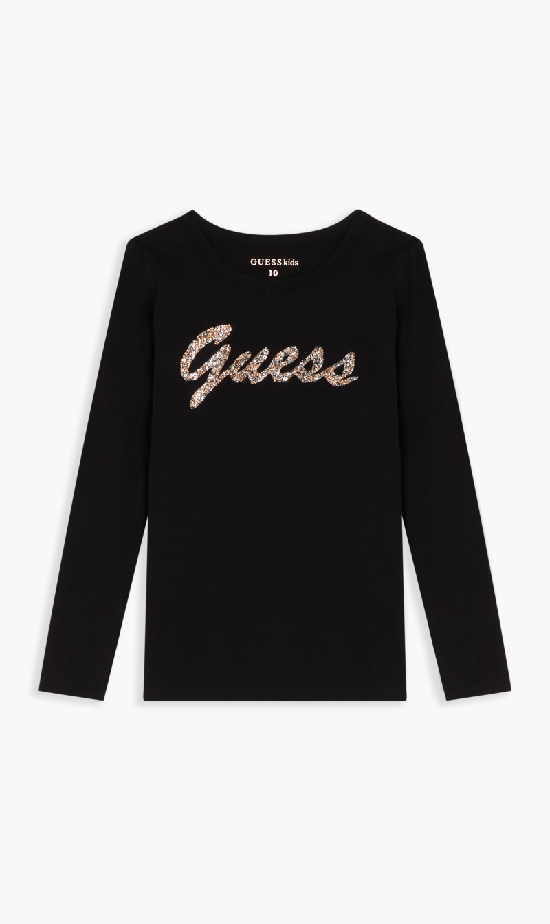 

Malika Long Sleeve Tee, Black
