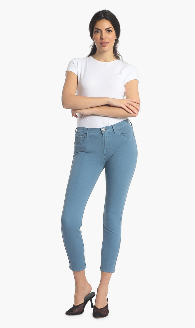 

Kimberly Crop Jeans, Blue