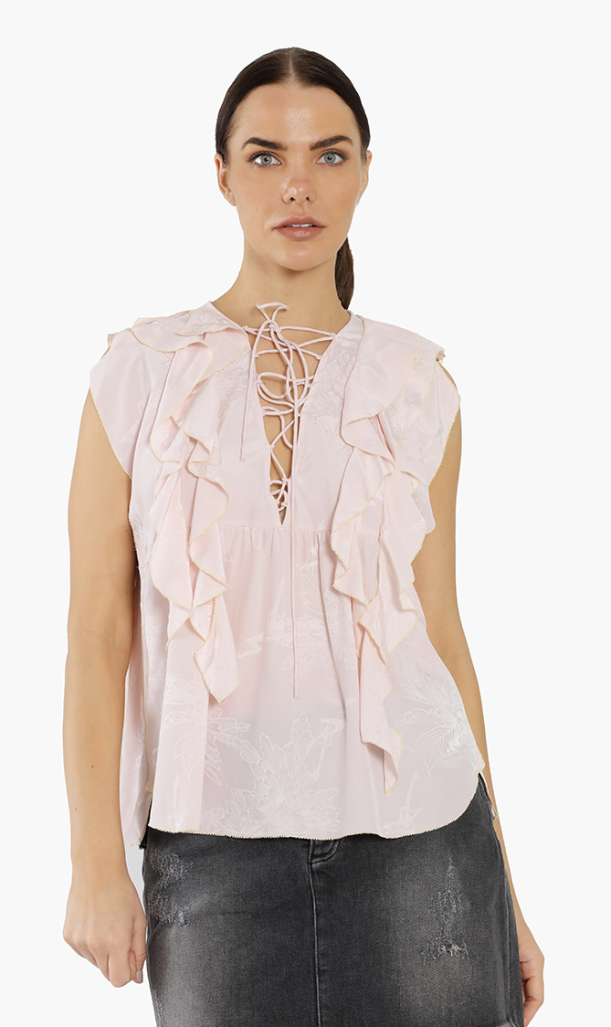 

ZADIG & VOLTAIRE Time Lace Jac Blouse