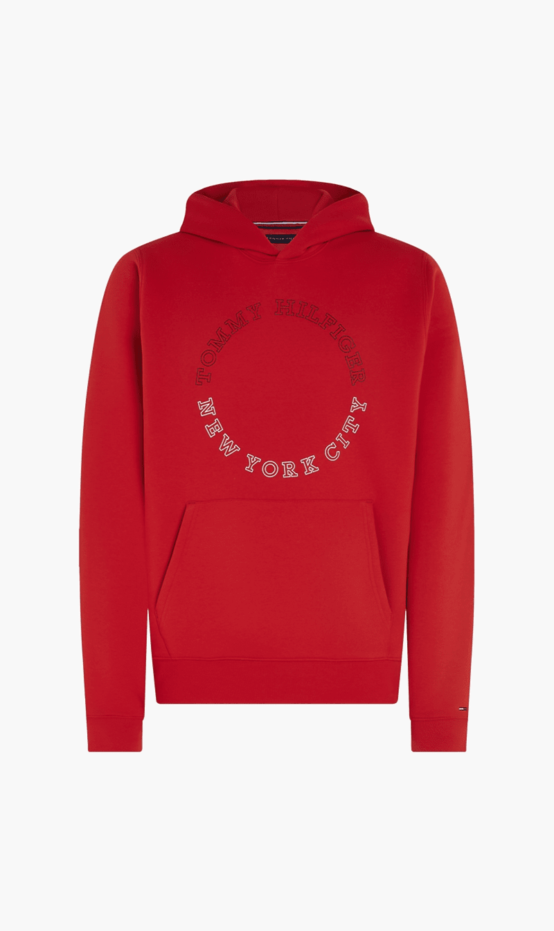 

Tommy Hilfiger Red Monotype Roundall Ho for Men | The Deal Outlet