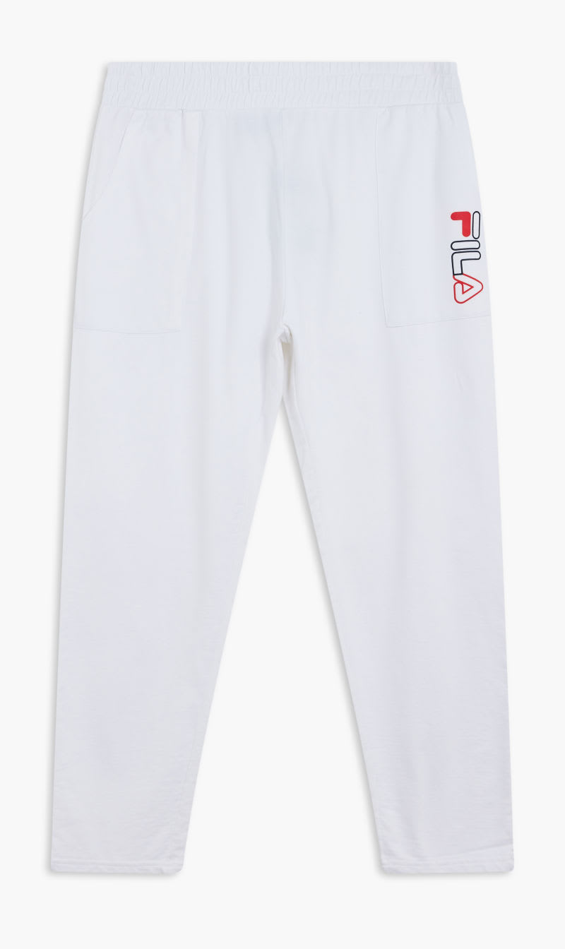 

Fila White Tapered formal Trousers for Women | The Deal Outlet