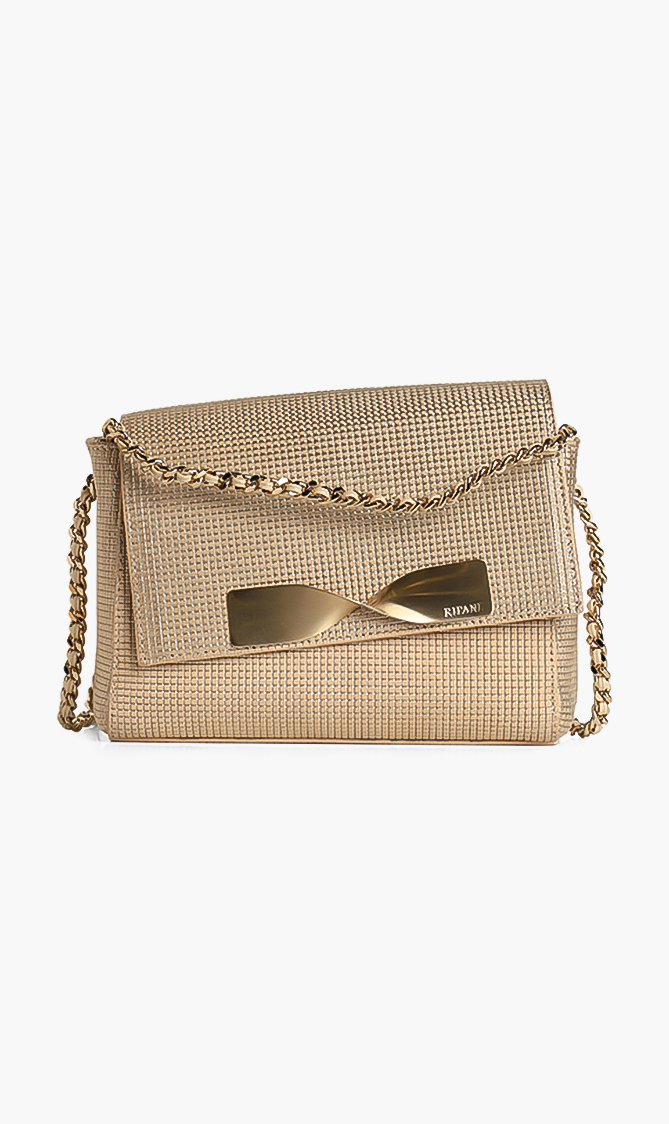 

RIPANI Quilted Leather Sling Bag