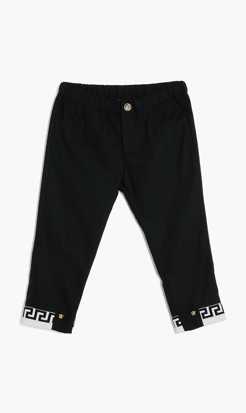 

Versace Black Informal Pant Gabardine for Girls | The Deal Outlet