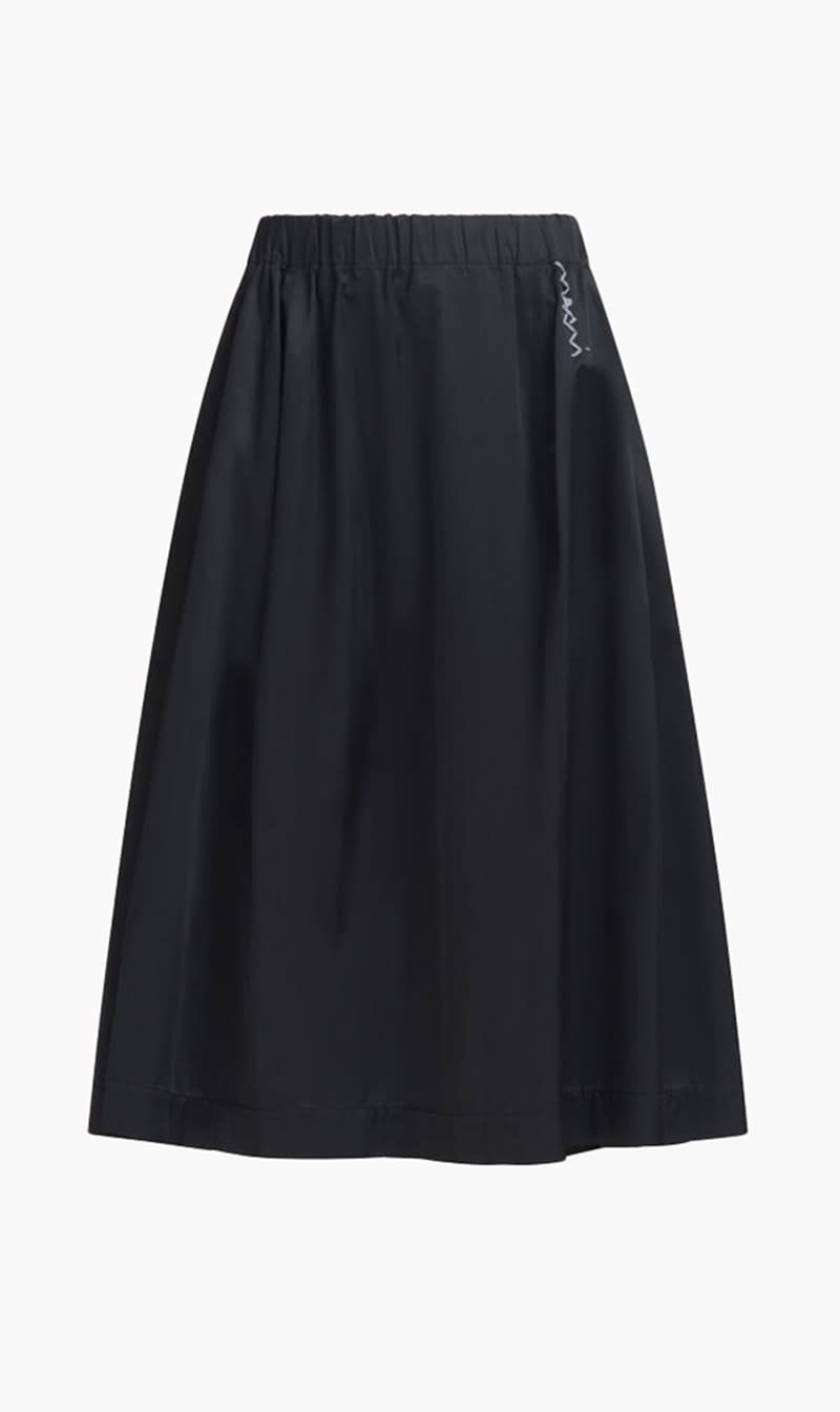 

Marni Black Taffeta Wide Skirt for Women | The Deal Outlet
