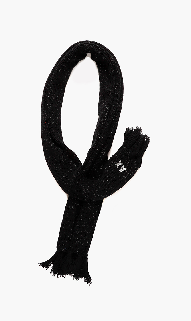 

Knitted Scarf, Black