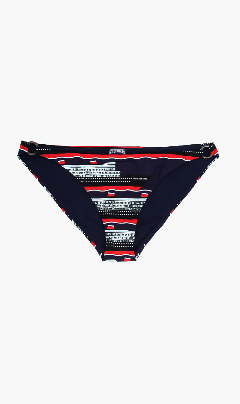 

Fine Printed Bikini Bottom, Multi-color