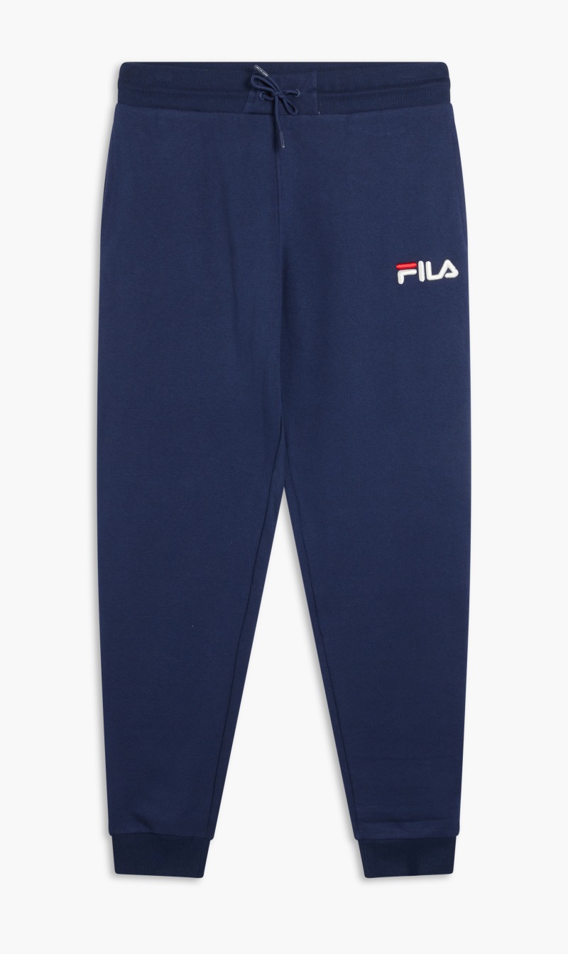 

Embroidered Logo Pants, Blue