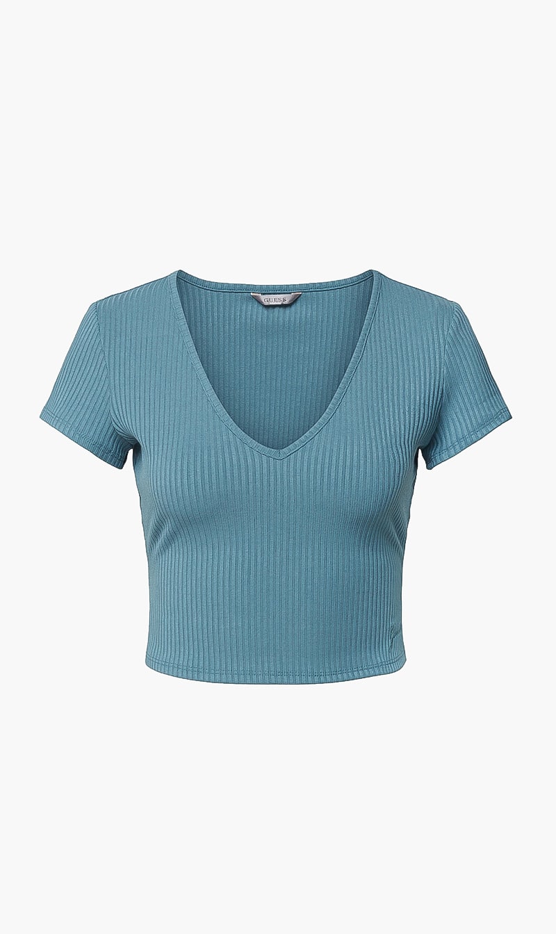 

Adria Rib Top, Blue