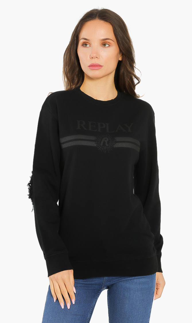 

Oversized Sweatshirt, Black