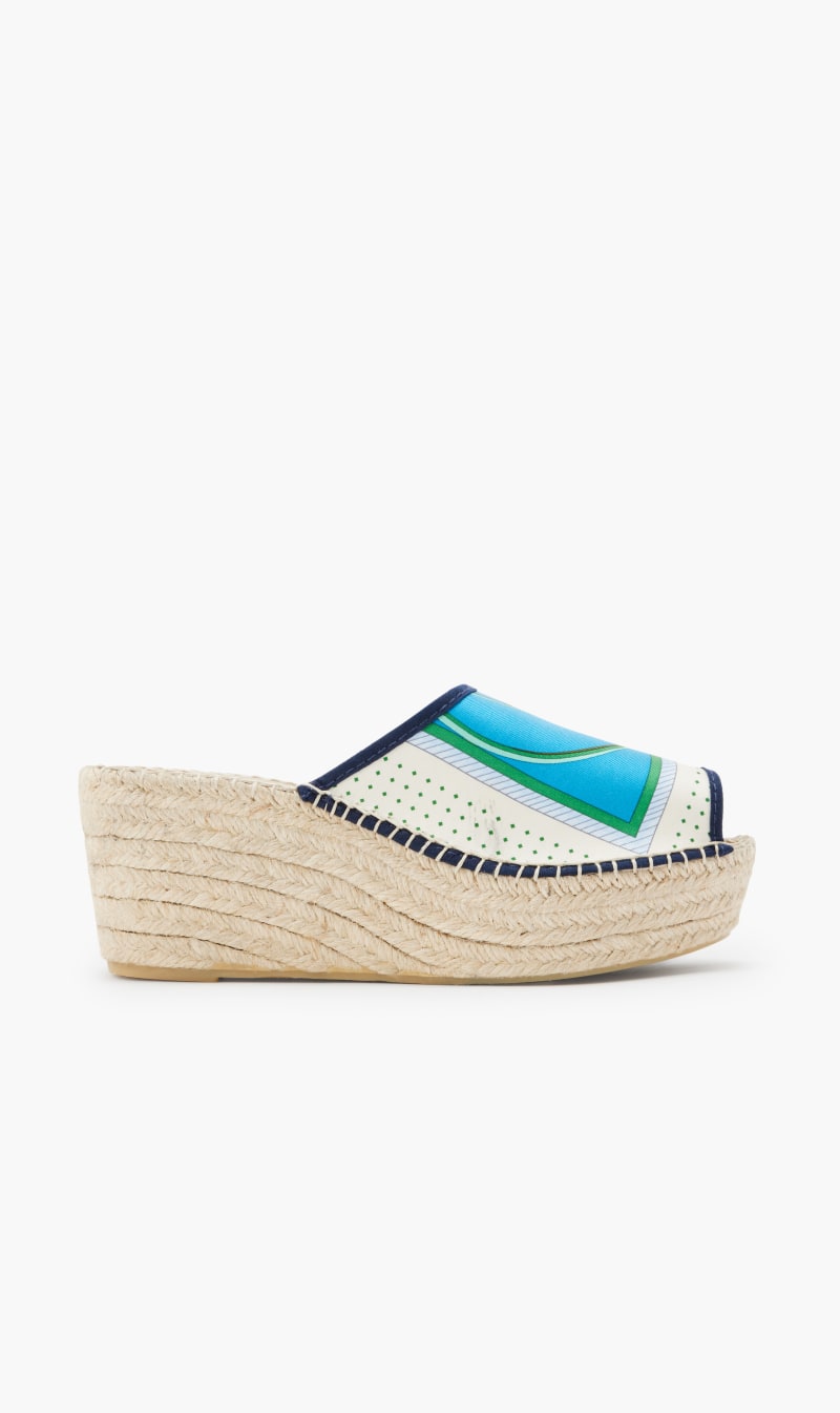 

Respoke Blue Modern Wedge for Women | The Deal Outlet