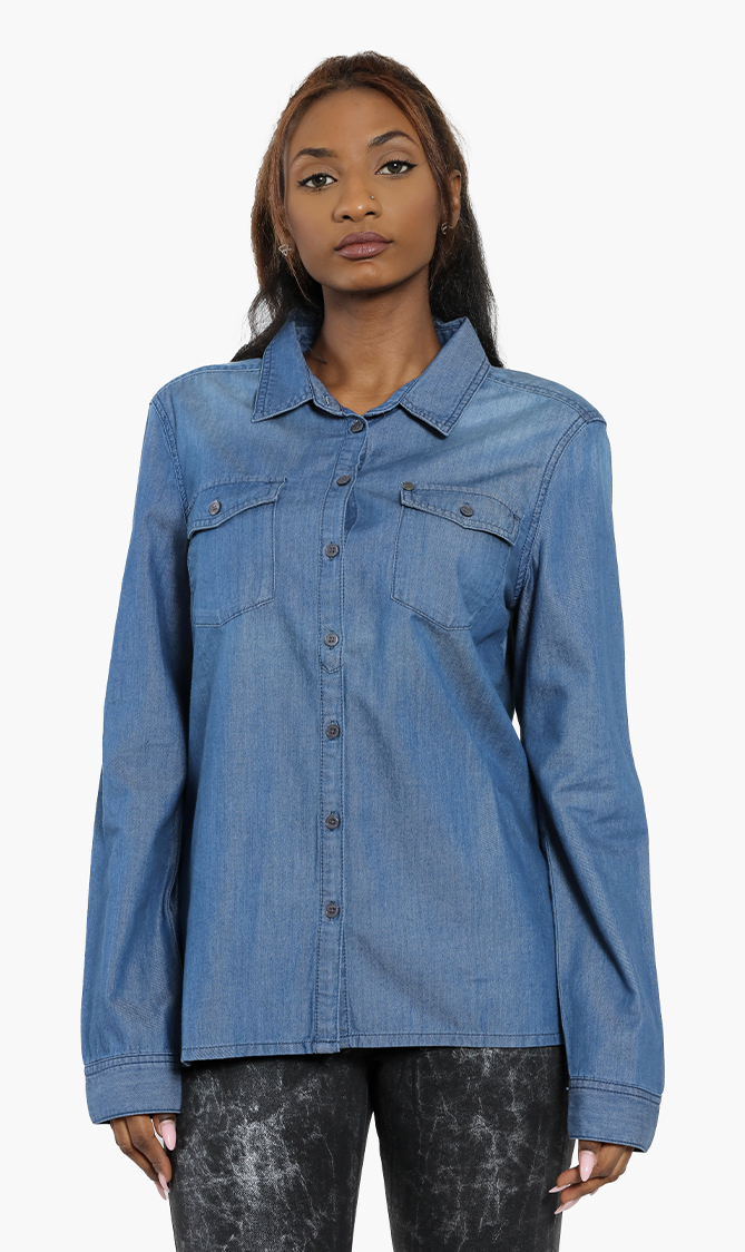 

Cotton Denim Shirt