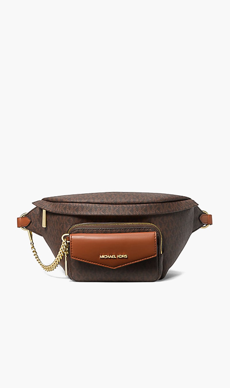 

Michael Kors Brown Leather Crossbody Bag for Women | The Deal Outlet