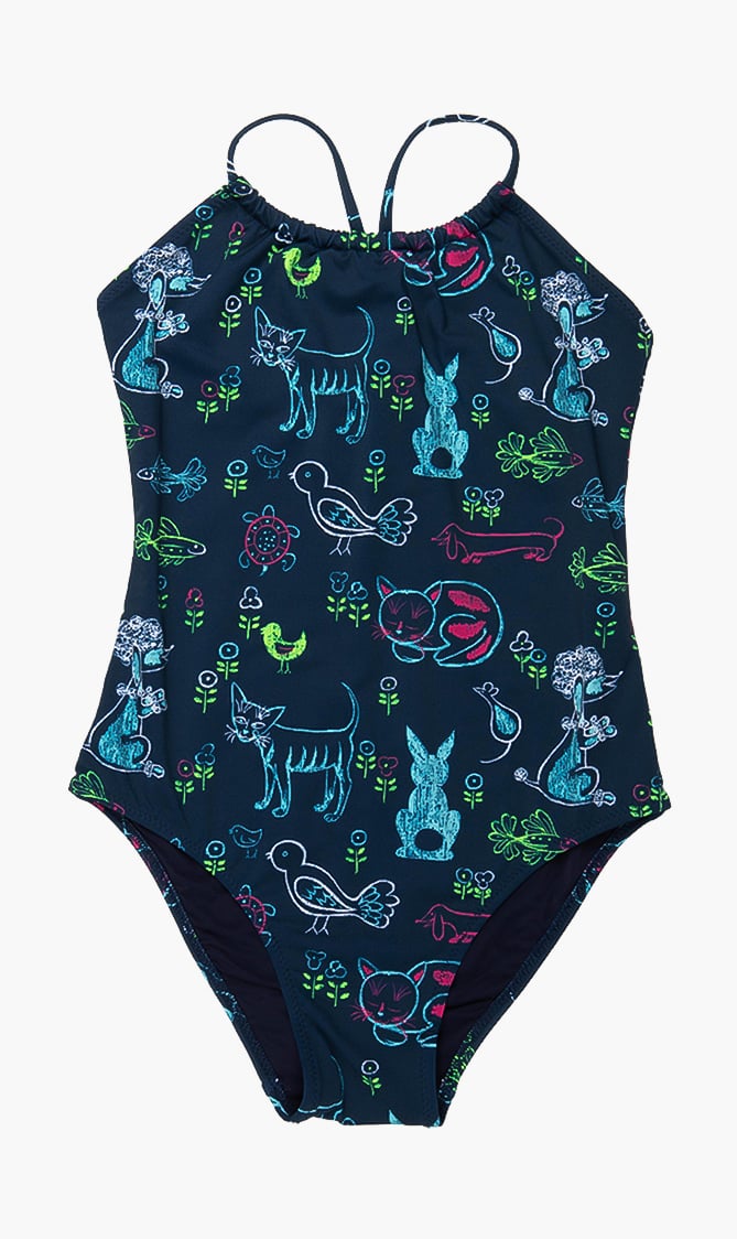 

Vilebrequin Gazette Printed One-piece Swimsuit