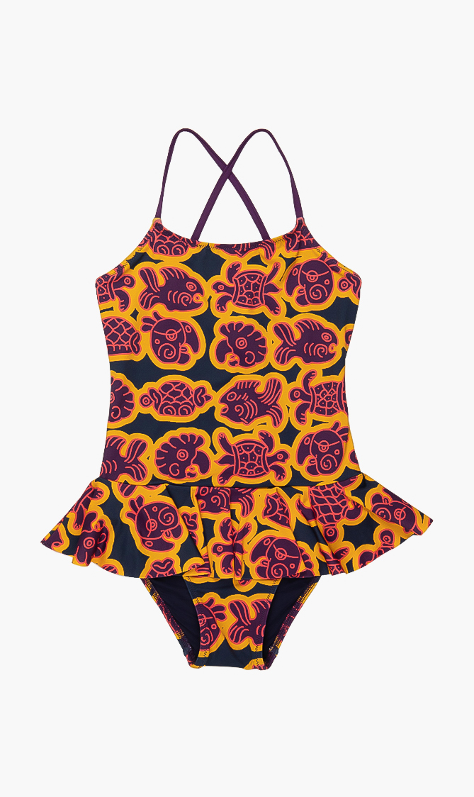 

Grilly Printed One-piece Swimsuit