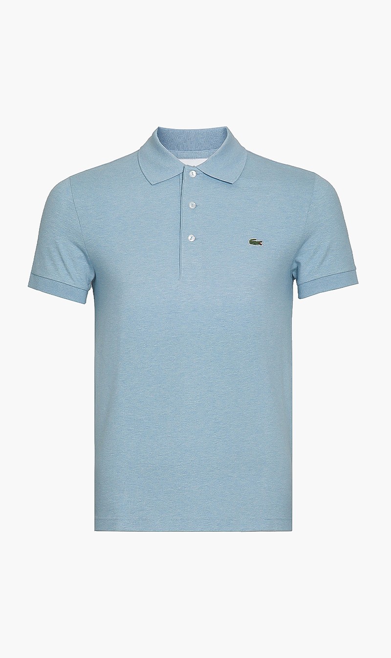 

Pique Stretch Slim Fit Polo Shirt, Blue