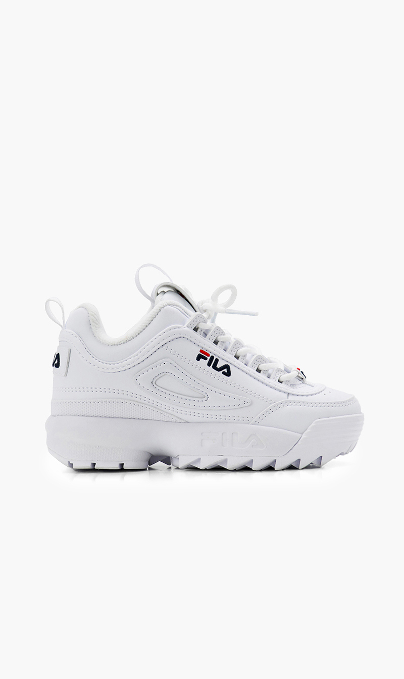 

Disruptor Leather Sneakers, White