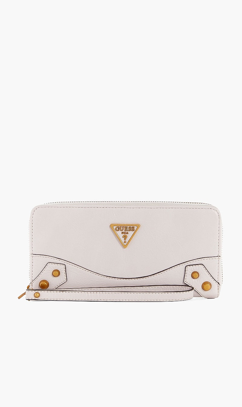 

Amantea Zip Around Wallet, White