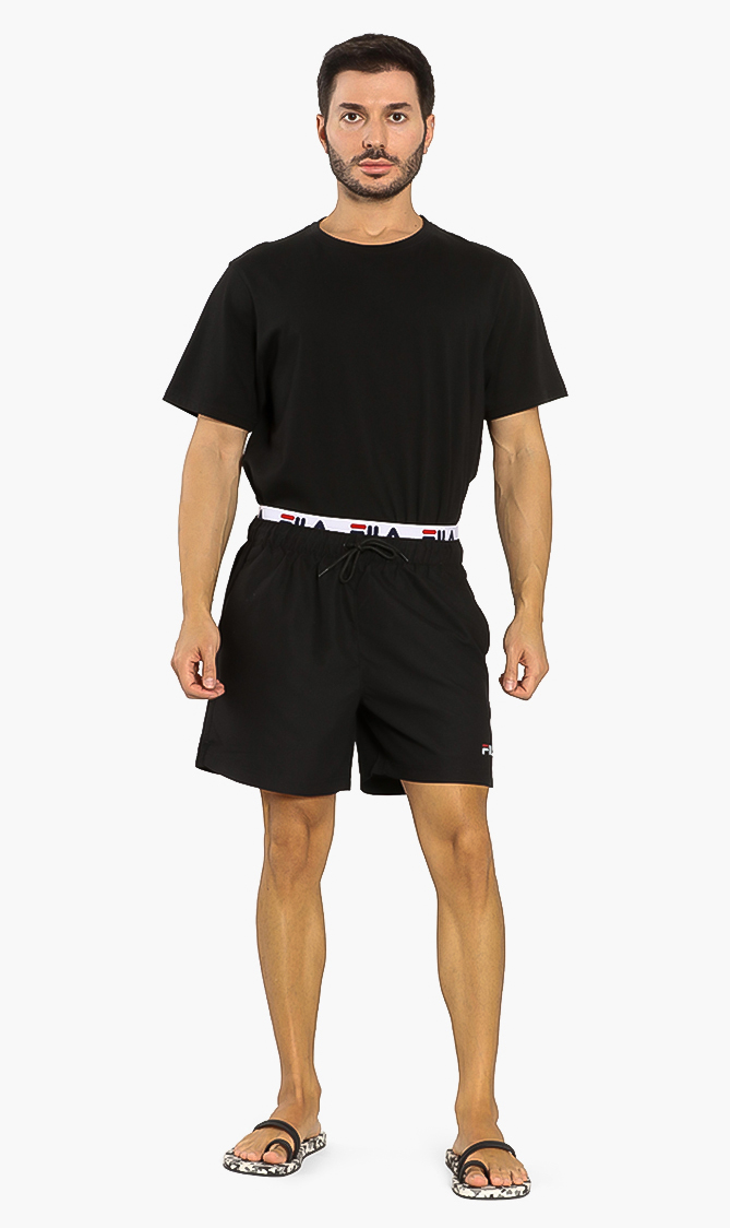 

Fila Guy Logo Print Swim Shorts