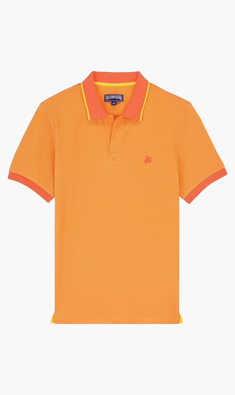 

Vilebrequin Yellow Cotton Solid Polo for Men | The Deal Outlet