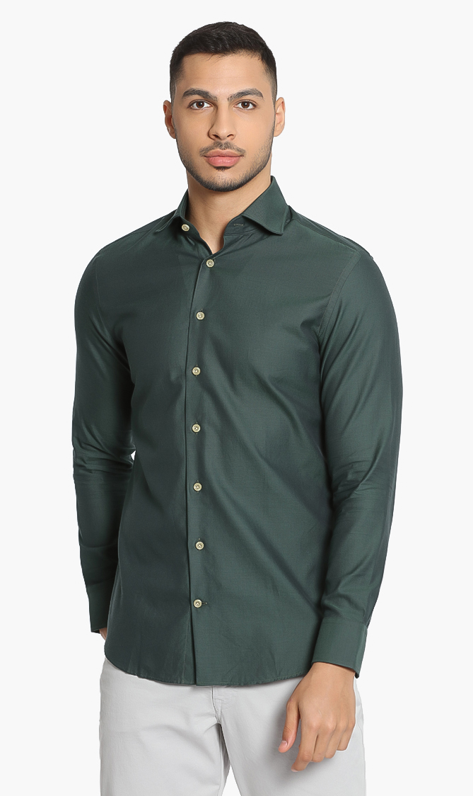

Hackett London Mayfair Plain Cotton Shirt