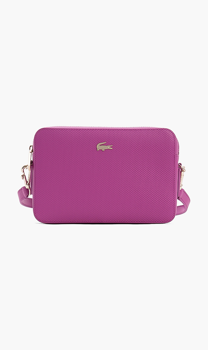 

Lacoste Chantaco Pique Leather Square Crossbody