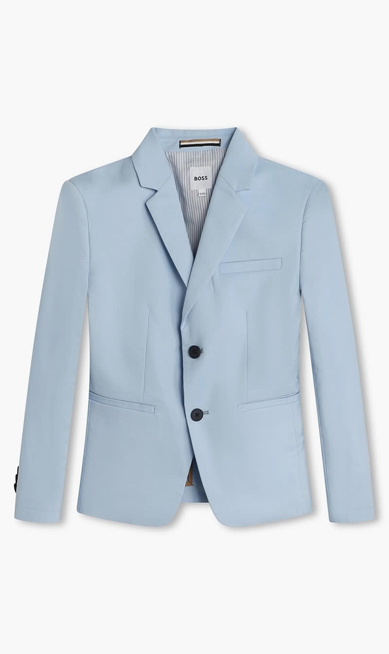 

Hugo Boss Blue Slim Jacket for Boys | The Deal Outlet