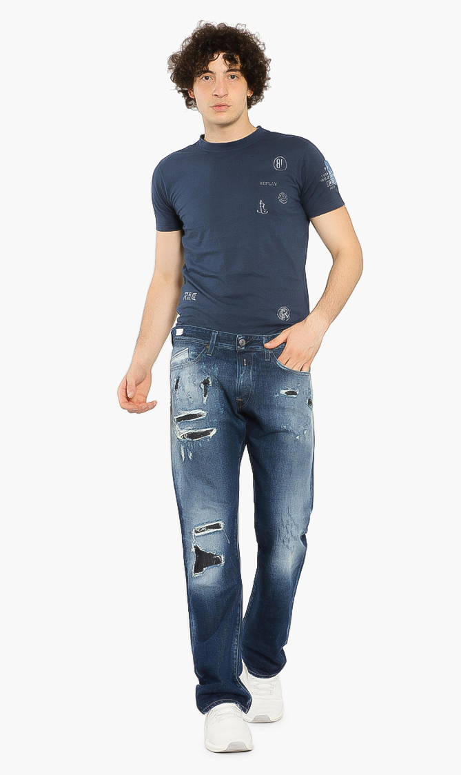 

Waitom Regular Slim Jeans, Blue