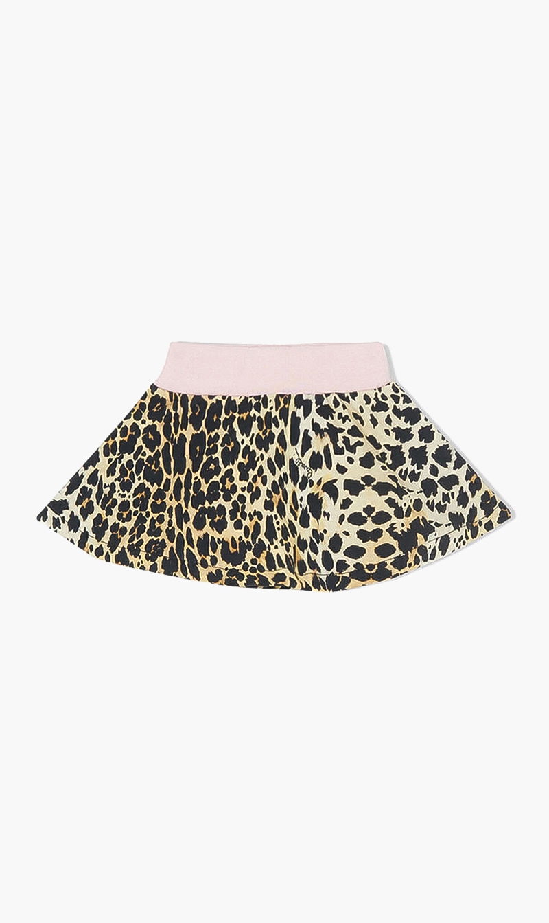 

Animal Print Skirt, Brown