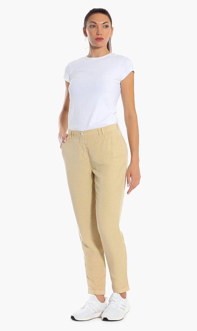 

Brenda Tailored Pants, Beige