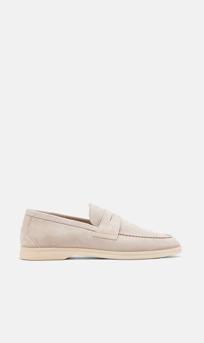 

Scarosso Beige Luciano Sand Suede for Men | The Deal Outlet