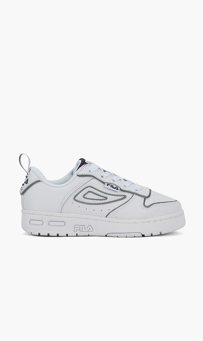 

Fila White Lnx 100 Lace Sneakers for Boys | The Deal Outlet