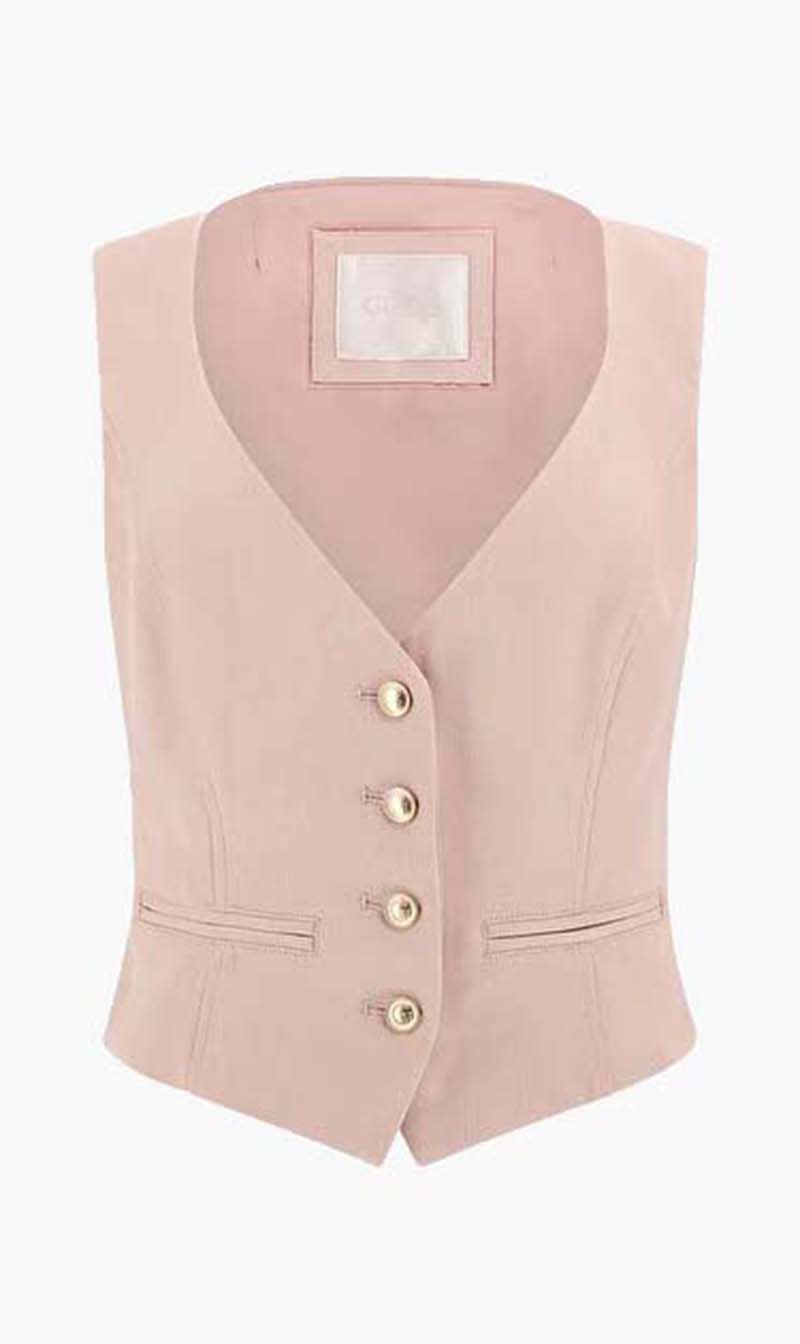 

Guess Pink Matea Suit Vest for Women