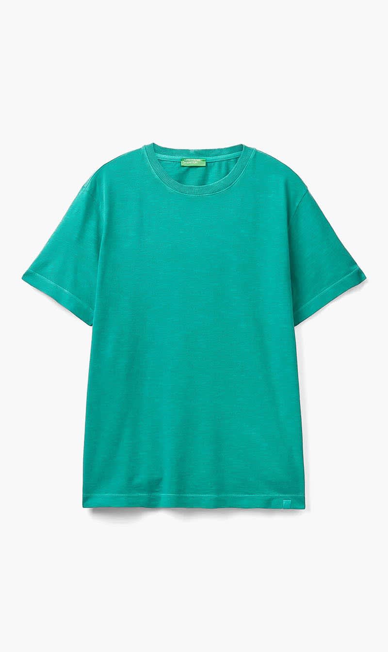 United Colors Of Benetton Blue Relaxed Fit T-shirt for Men