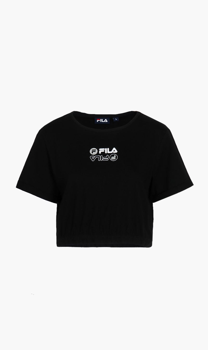 

Samira Cropped Top, Black