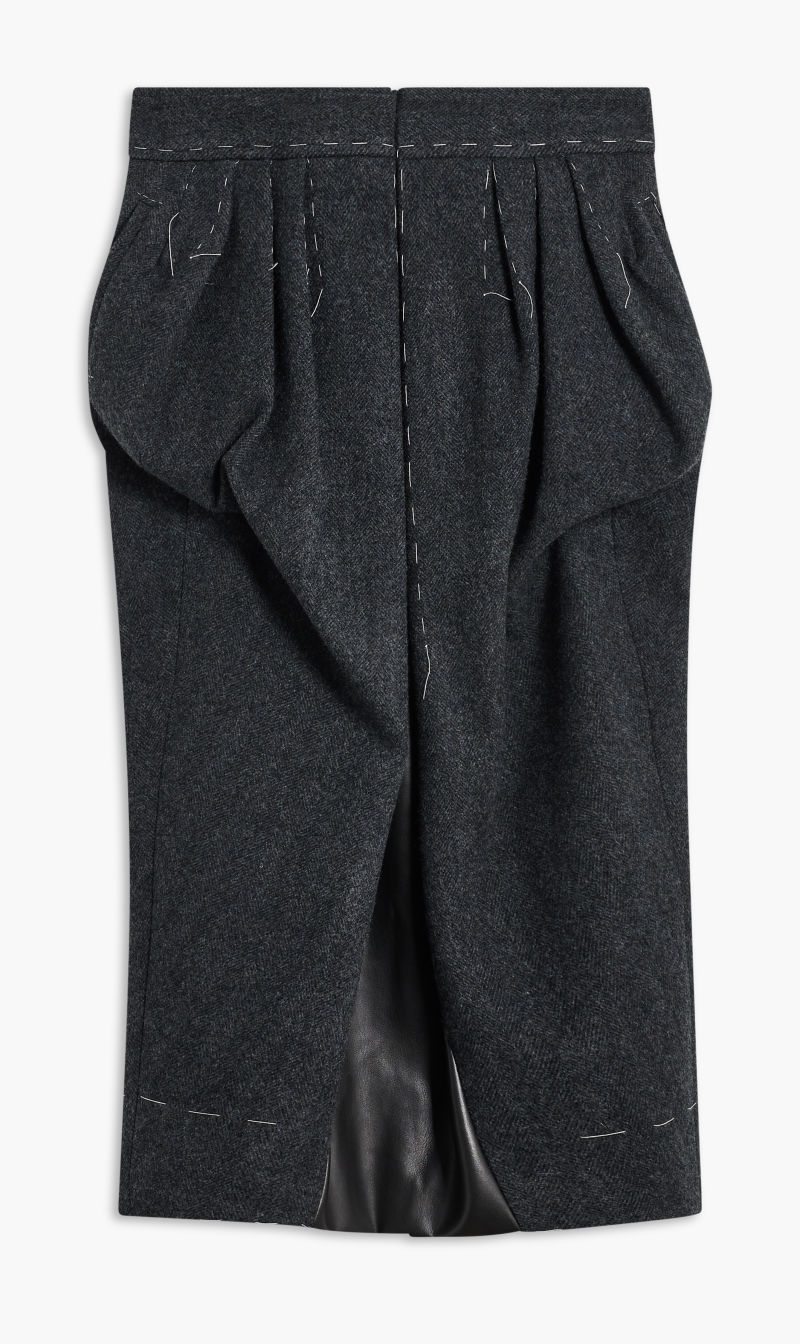 

Maison Margiela Grey Mm Icons Women's Rtw - Skirt for Women | The Deal Outlet