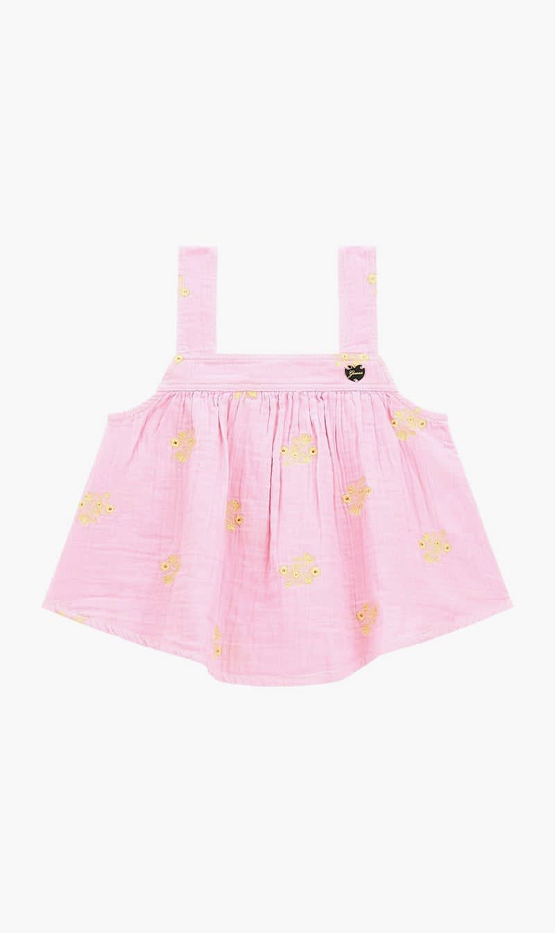 

Guess Pink Bonded Gauze Tank Top for Girls | The Deal Outlet