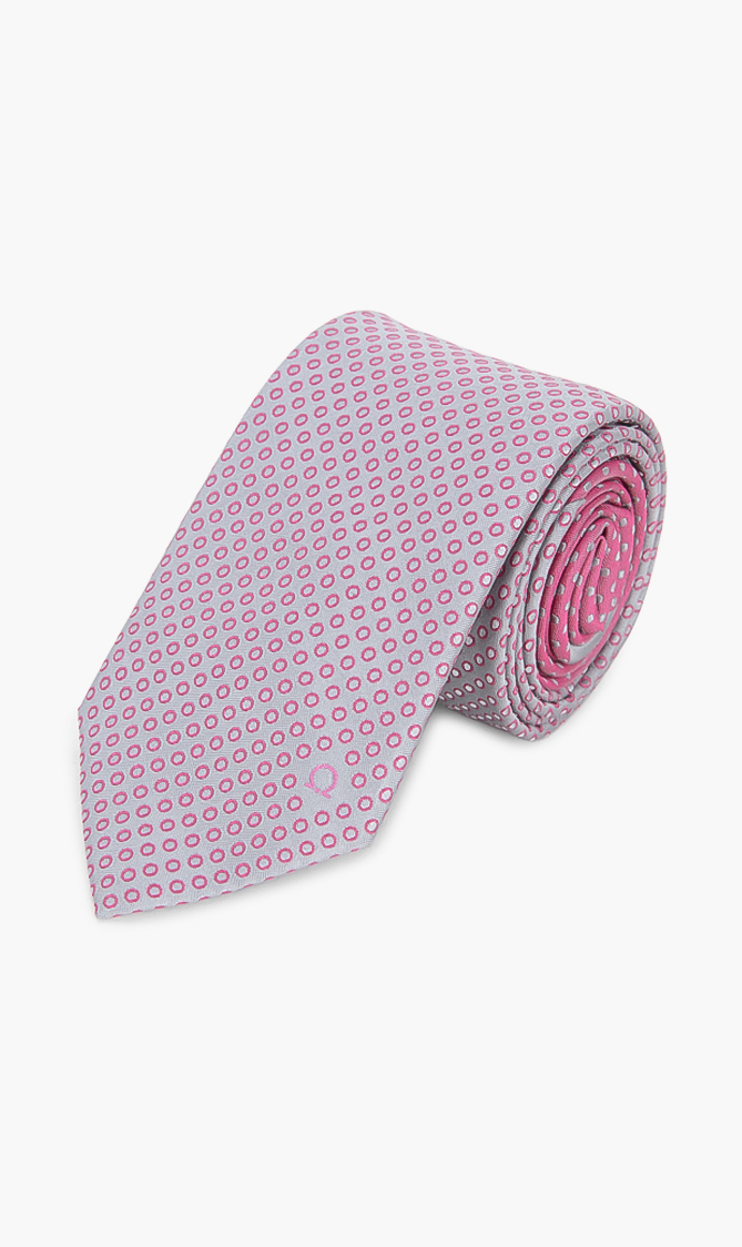 

Salvatore Ferragamo Embroidered Pattern Silk Tie