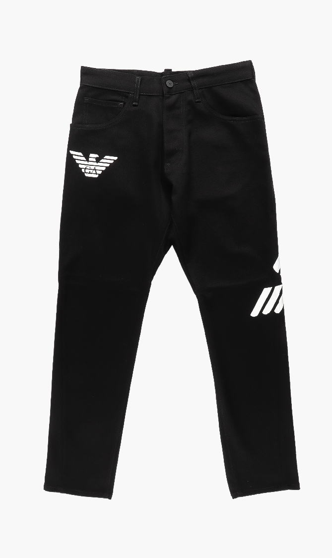 

Emporio Armani Buttoned Fly Slim Fit Jeans